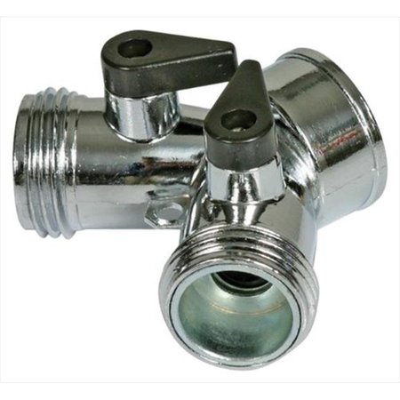 LIGHT HOUSE BEAUTY 20113 Wye Garden Hose Valve - Metal LI89654